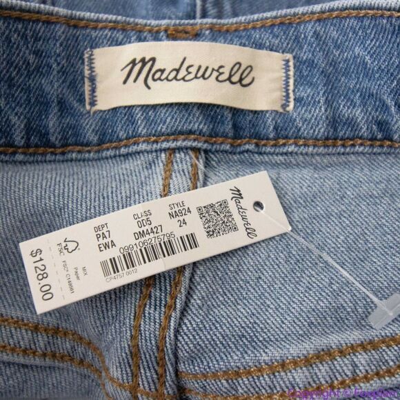 NEW Madewell The Mid-Rise Perfect‎ Vintage Jean in Enmore Wash, 24 - Picture 12 of 16